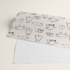 More Sleep English Bulldog Wrapping Paper Gallery Image 2