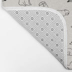 More Sleep English Bulldog Bath Mat Gallery Image 2