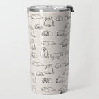 More Sleep English Bulldog Travel Mug Gallery Image 2