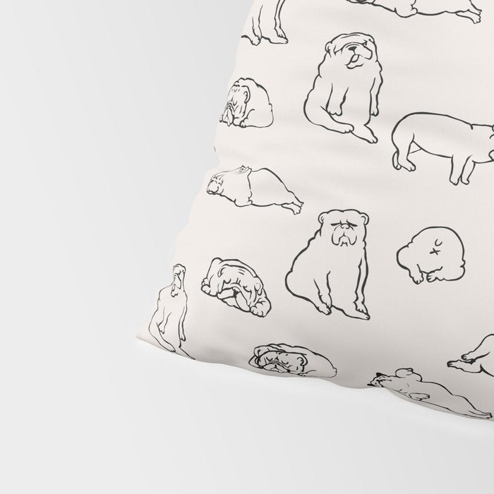 More Sleep English Bulldog Pillow Sham Gallery Image 4