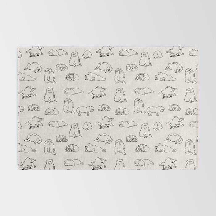 More Sleep English Bulldog Rug Gallery Image 2