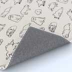 More Sleep English Bulldog Rug Gallery Image 4