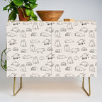 More Sleep English Bulldog Credenza Gallery Image 1