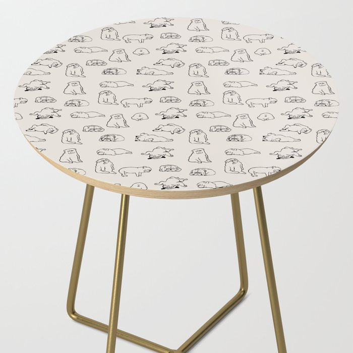 More Sleep English Bulldog Side Table Gallery Image 2