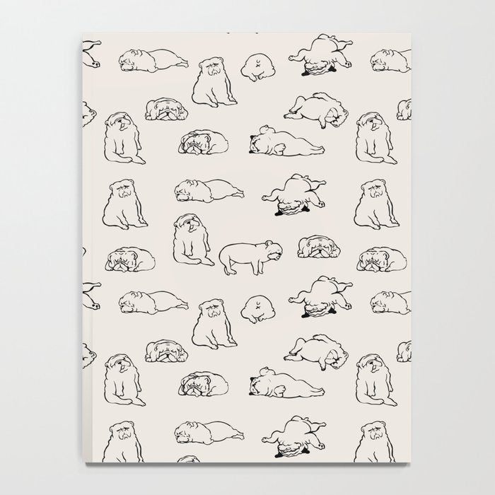 More Sleep English Bulldog Notebook Gallery Image 4