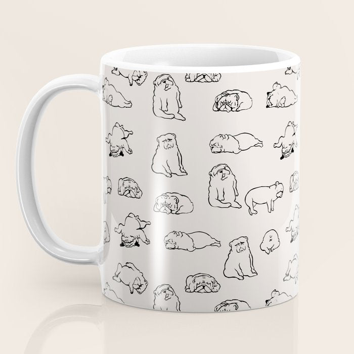 More Sleep English Bulldog Coffee Mug Gallery Image 3