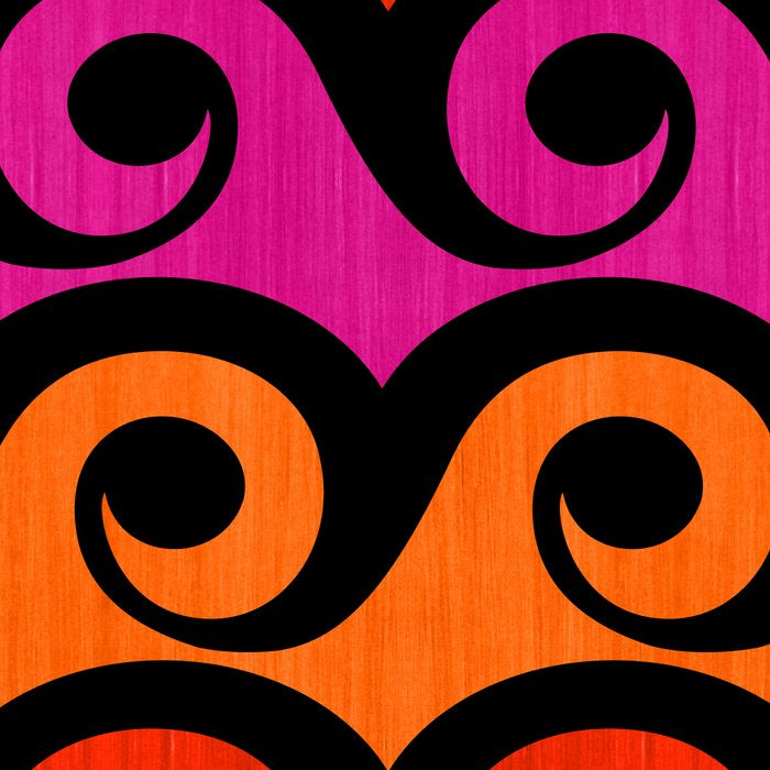 Surf's Up Waves Colorful Pattern  Coffee Mug Gallery Image 2