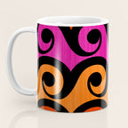 Surf's Up Waves Colorful Pattern  Coffee Mug Gallery Image 3