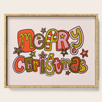 Merry Christmas Doodle Serving Tray Gallery Image 1