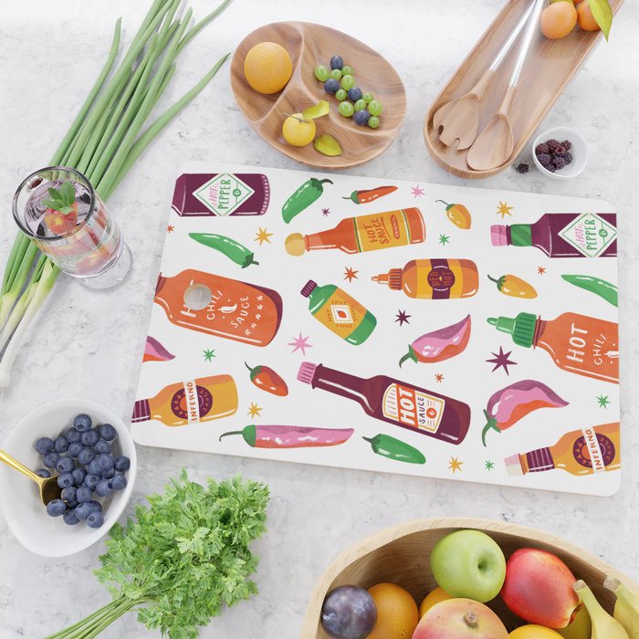 Hot Sauce Lover Cutting Board Gallery Image 2