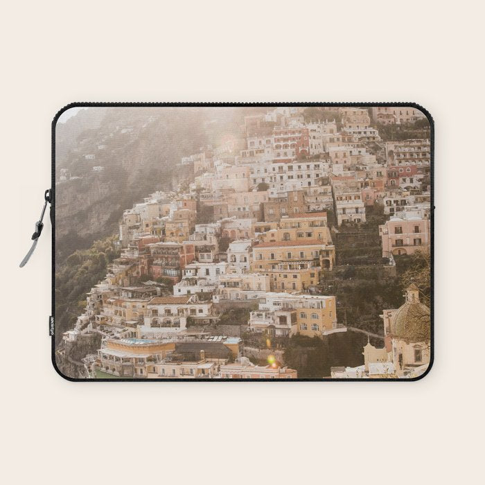 Bella Positano #9 #travel #wall #art #society6 Laptop Sleeve Gallery Image 1