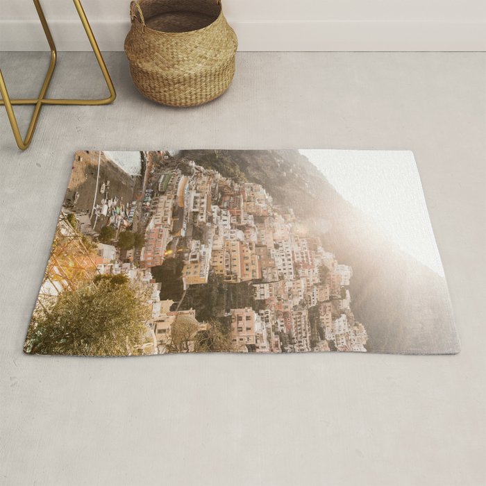 Bella Positano #9 #travel #wall #art #society6 Rug Gallery Image 1