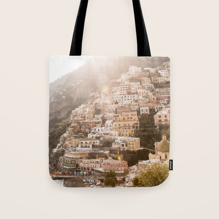 Bella Positano #9 #travel #wall #art #society6 Tote Bag Gallery Image 1