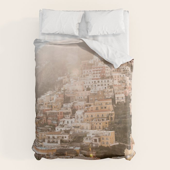 Bella Positano #9 #travel #wall #art #society6 Duvet Cover Gallery Image 6