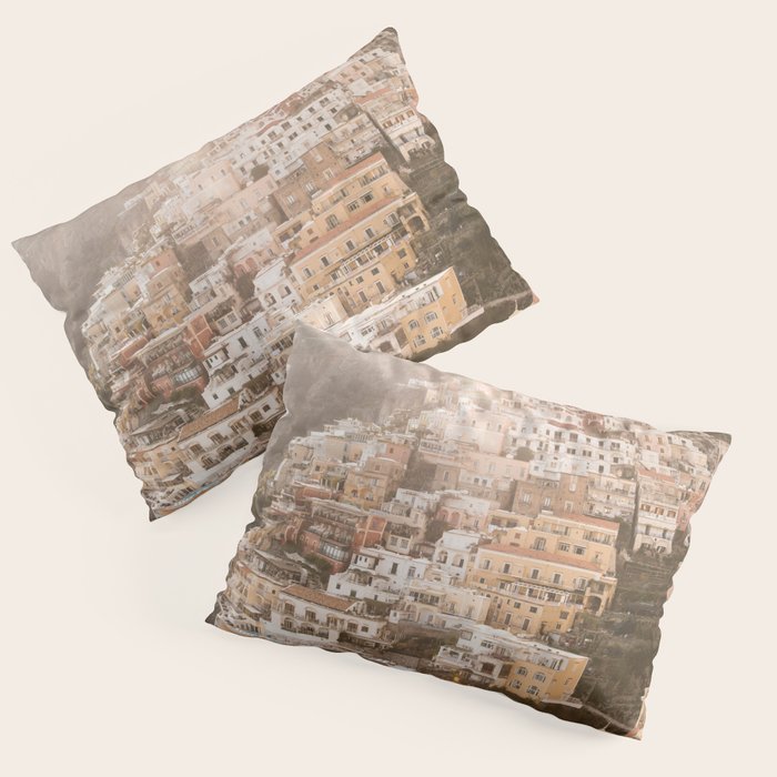 Bella Positano #9 #travel #wall #art #society6 Pillow Sham Gallery Image 1