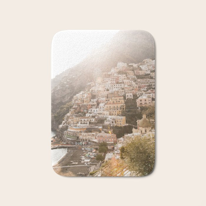 Bella Positano #9 #travel #wall #art #society6 Bath Mat Gallery Image 1