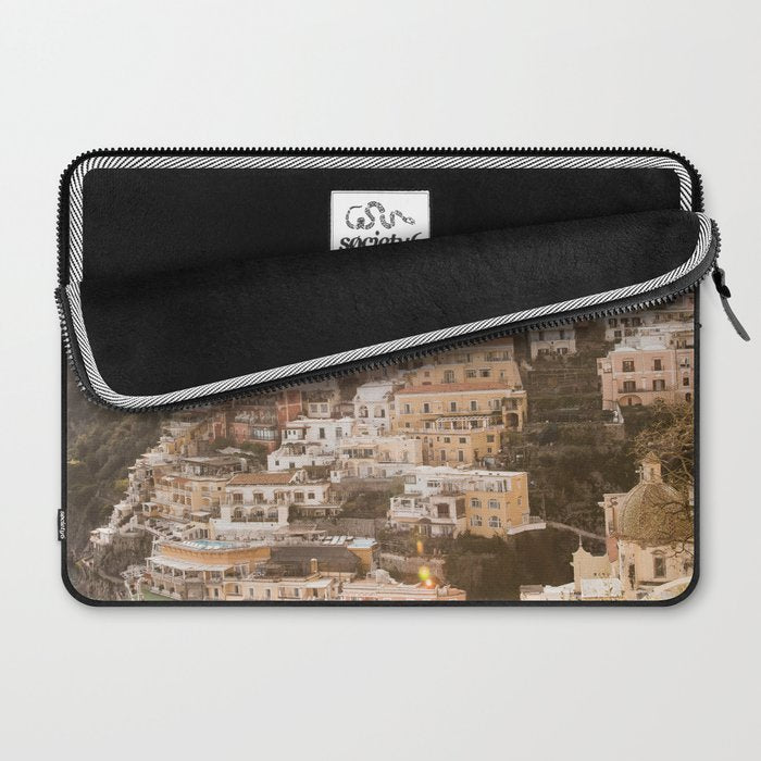Bella Positano #9 #travel #wall #art #society6 Laptop Sleeve Gallery Image 2