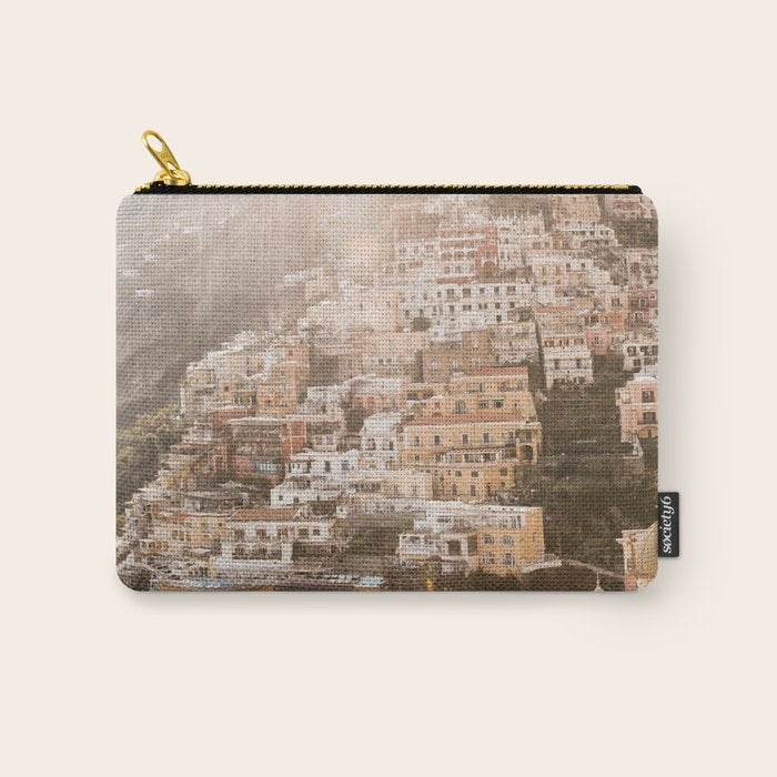 Bella Positano #9 #travel #wall #art #society6 Carry All Pouch Gallery Image 1