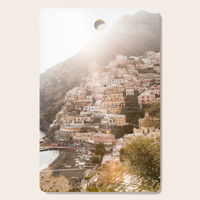 Bella Positano #9 #travel #wall #art #society6 Cutting Board Gallery Image 1