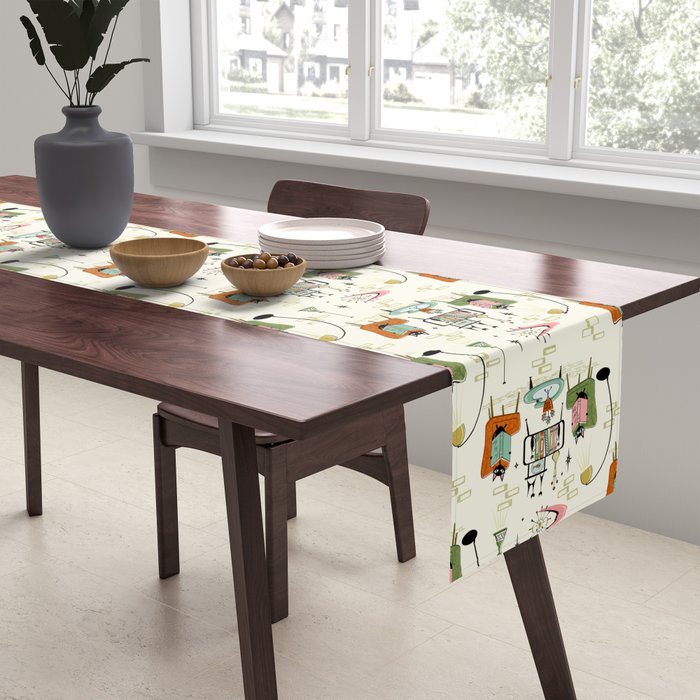 Cozy Cats Den studioxtine Table Runner Gallery Image 2