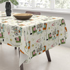Cozy Cats Den studioxtine Tablecloth Gallery Image 3