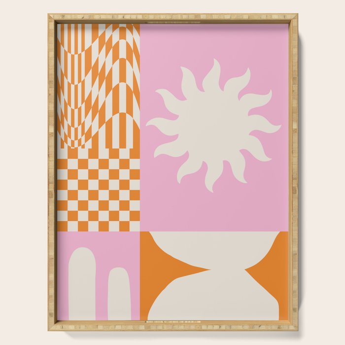 Bright World Serving Tray Gallery Image 1