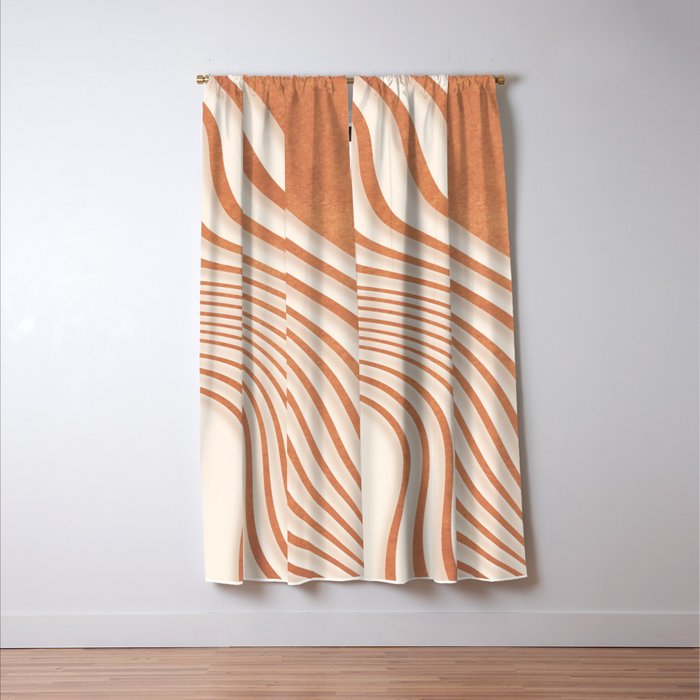 Movement of Lines 2 Window Curtain Gallery Image 3