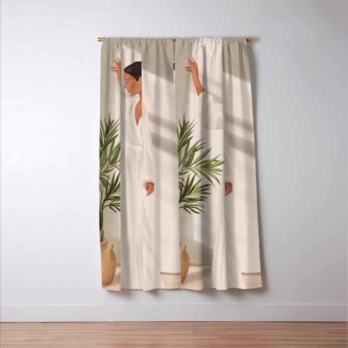 Opened Window Window Curtain Gallery Image 3