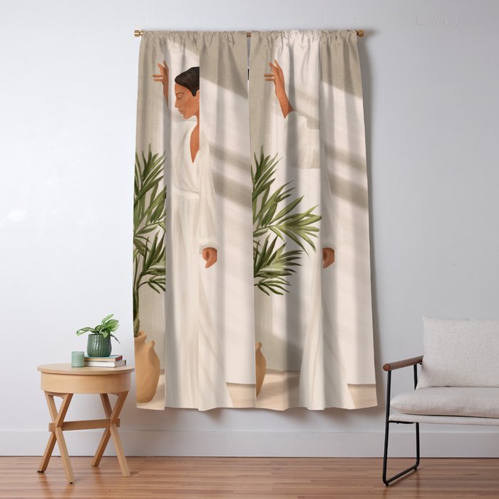 Opened Window Window Curtain Gallery Image 1