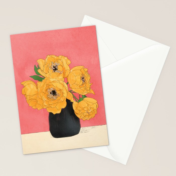 Bouquet Gift Sunny Stationery Card Gallery Image 2
