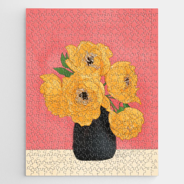 Bouquet Gift Sunny Jigsaw Puzzle Gallery Image 1