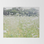 In a Field of Wildflowers Throw Blanket Gallery Image 2