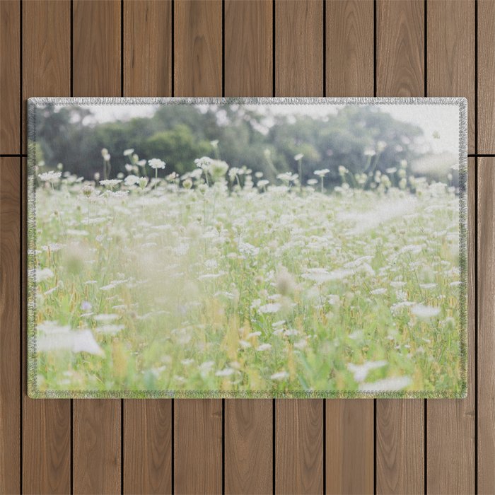 In a Field of Wildflowers Outdoor Rug Gallery Image 1