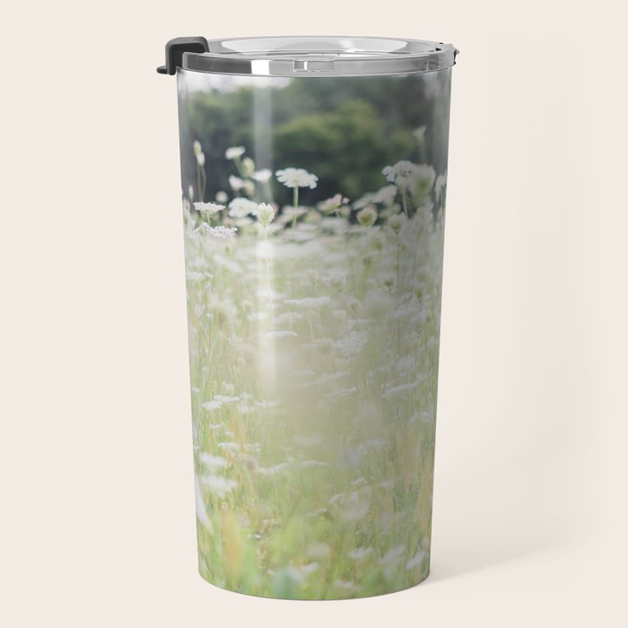 In a Field of Wildflowers Travel Mug Gallery Image 3