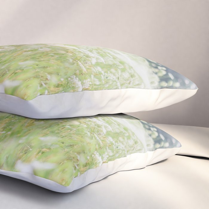 In a Field of Wildflowers Pillow Sham Gallery Image 3