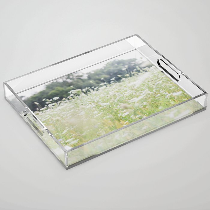 In a Field of Wildflowers Acrylic Tray Gallery Image 1