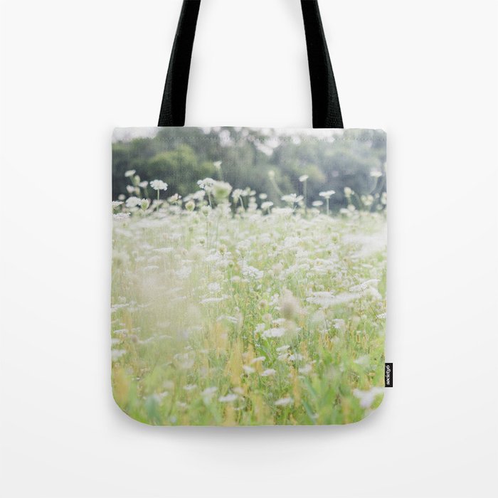 In a Field of Wildflowers Tote Bag Gallery Image 1