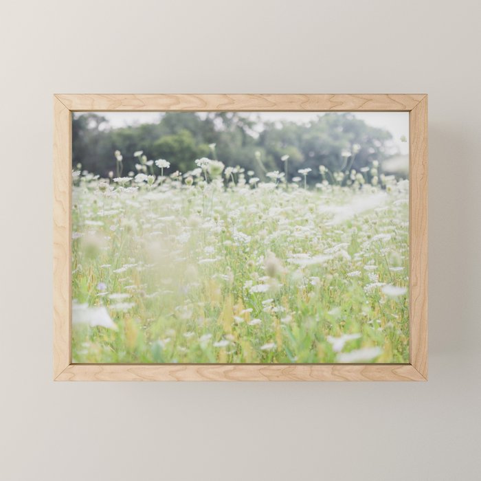In a Field of Wildflowers Mini Art Print Gallery Image 1