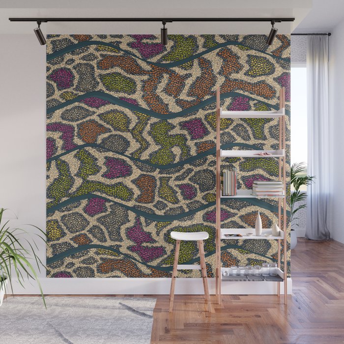 boa wave Wall Mural Gallery Image 1