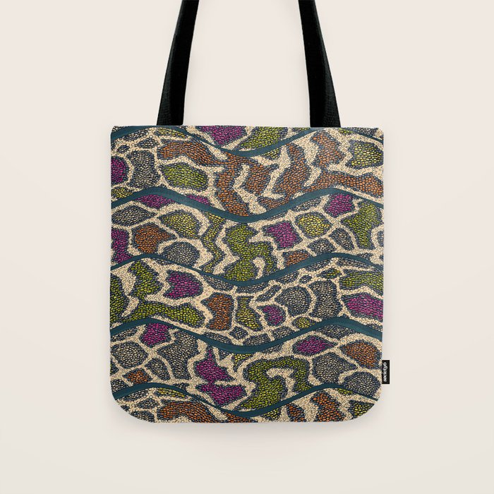 boa wave Tote Bag Gallery Image 1