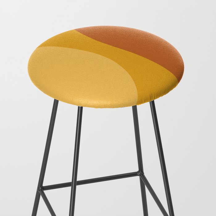 Modern Minimal Arch Abstract LXXII Stool Gallery Image 2