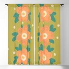 Florista green Window Curtain Gallery Image 5