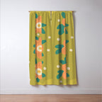 Florista green Window Curtain Gallery Image 3