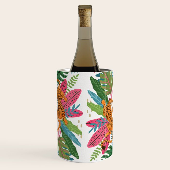 Wild Jungle Tigers Wine Chiller Gallery Image 1