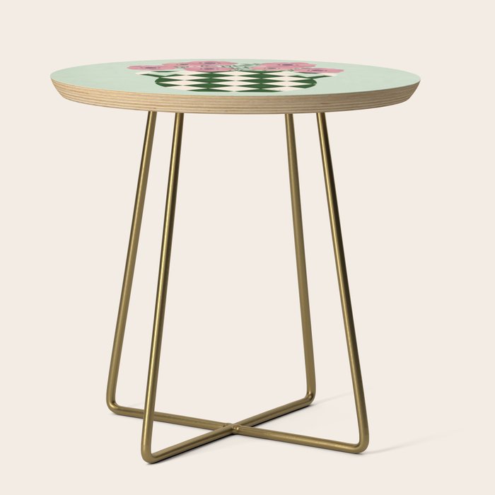 Anemones and vase Side Table Gallery Image 1