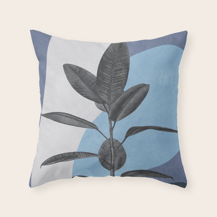 Ficus II Throw Pillow Gallery Image 6