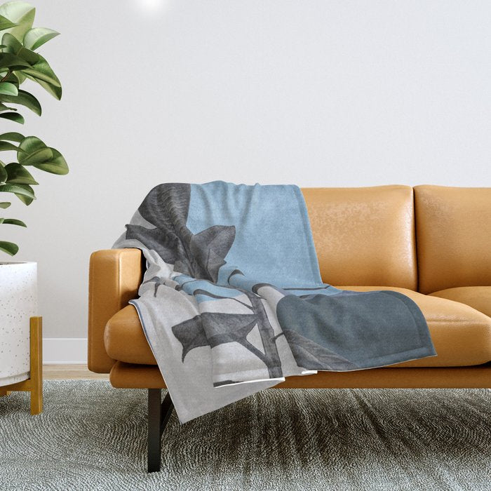 Ficus II Throw Blanket Gallery Image 1