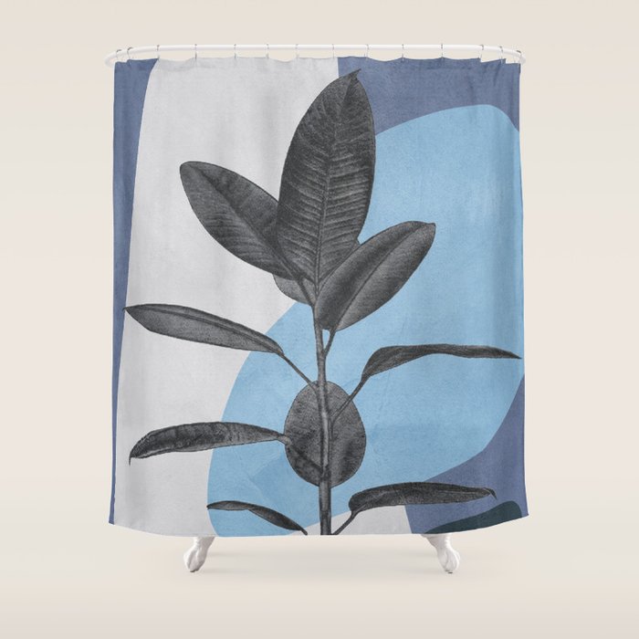 Ficus II Shower Curtain Gallery Image 1