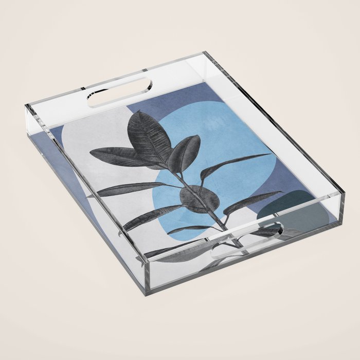 Ficus II Acrylic Tray Gallery Image 1