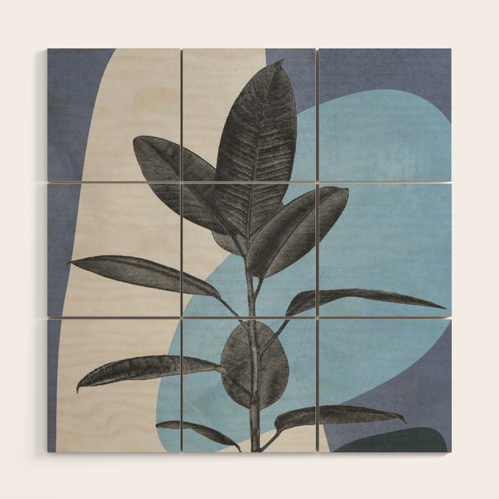 Ficus II Wood Wall Art Gallery Image 1